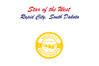 [Flag of Rapid City, South Dakota]